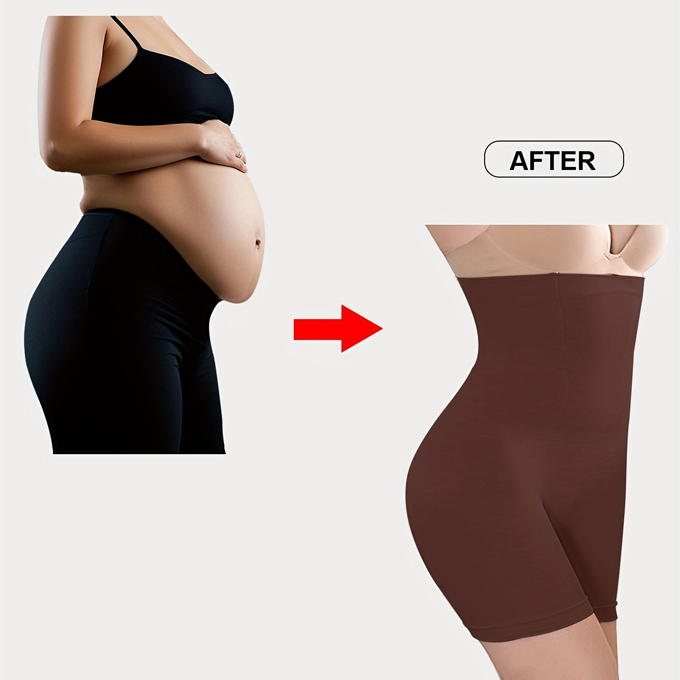 Tummy Control High Waist Sports Shorts, Waist Shaping Running Yoga Shorts, Women's Activewear Wide Waistband