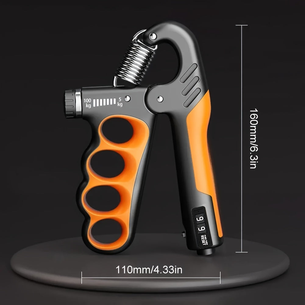 5-100kg Grip Strength Trainer Mechanical counting Wrist Expander Fitness Gym Training Hand Gripper Adjustable Resistance Hand Gripper