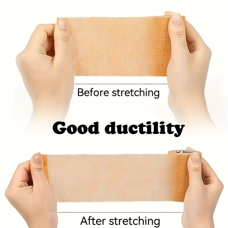 12 Pack 5.08cm X 5.03meter Self-Adhesive Elastic Bandages for Daily Use, Sports, Wrist, Ankle (12 Colors)