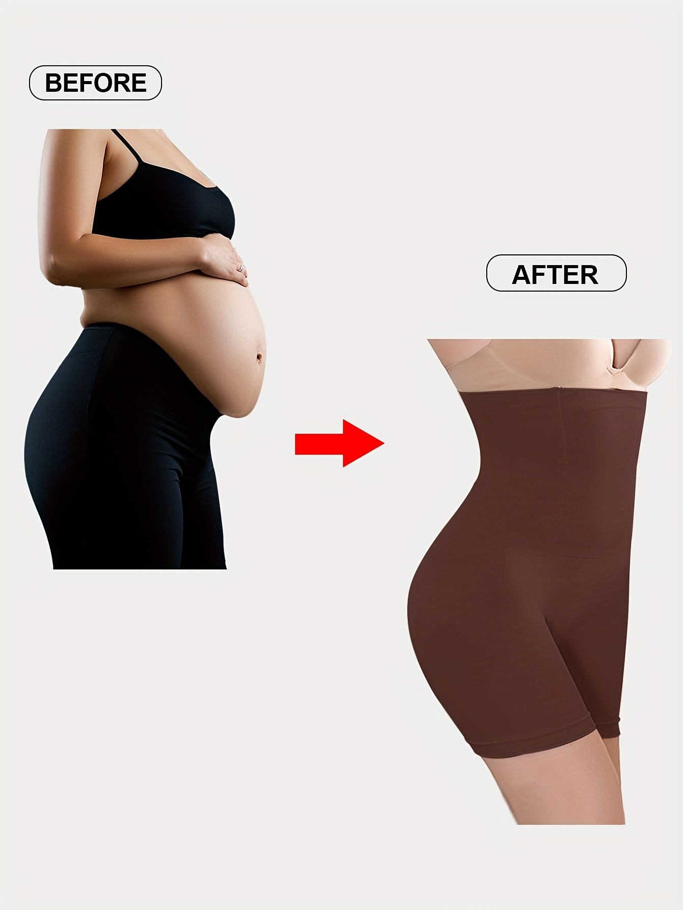 Tummy Control High Waist Sports Shorts, Waist Shaping Running Yoga Shorts, Women's Activewear Wide Waistband
