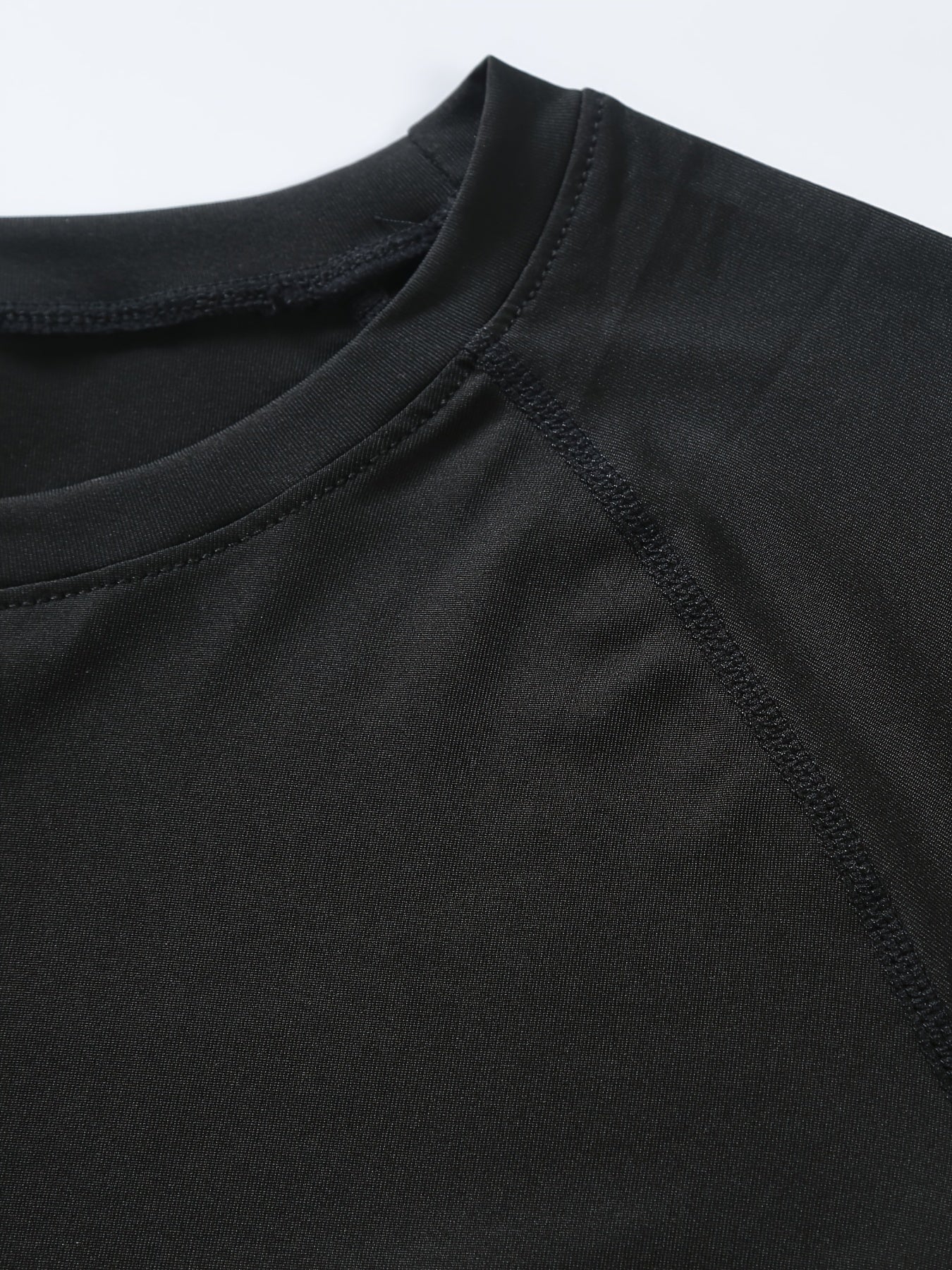 Men's Comfy Quick-drying Sports Compression T-shirt, Highly Stretch Tee Men's Summer Outdoor Clothes, Men's Clothing For Fitness Activities