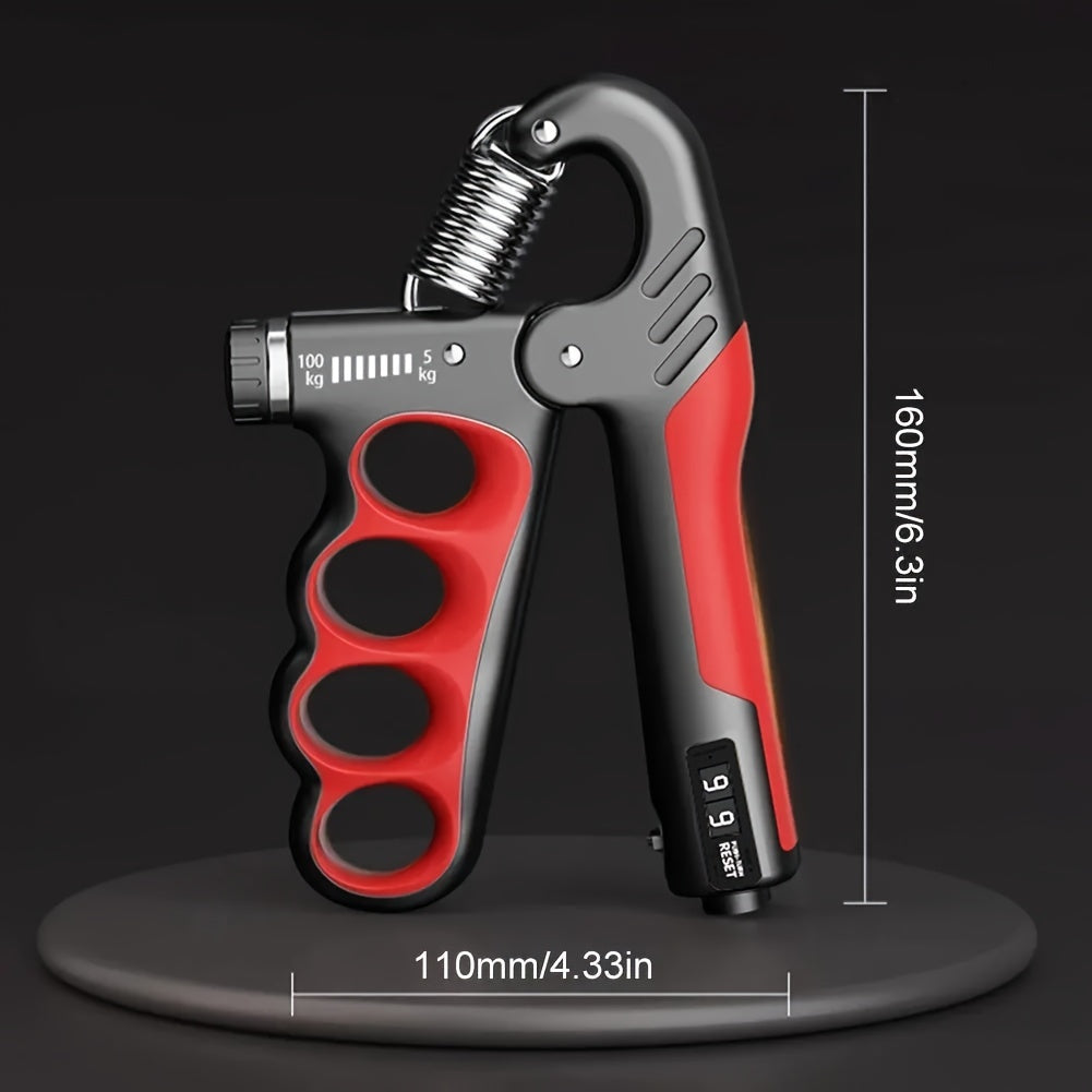5-100kg Grip Strength Trainer Mechanical counting Wrist Expander Fitness Gym Training Hand Gripper Adjustable Resistance Hand Gripper