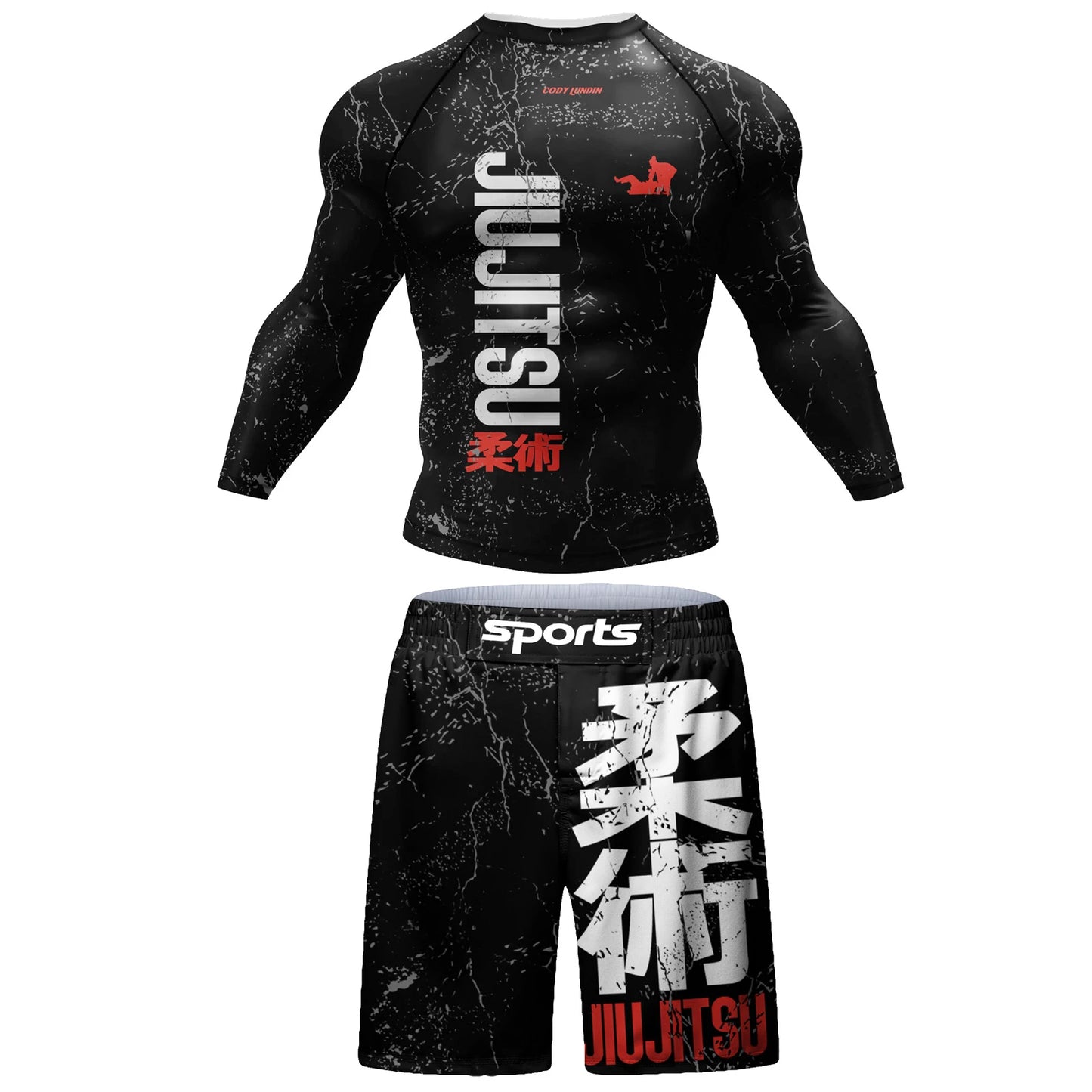 MMA Compression vêtements de Fitness hommes Jiu Jitsu Rashguard Sportsuit Muay Thai MMA Shorts anti-éruption chemises de boxe Bjj vêtements de sport