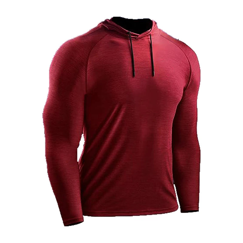Veste à capuche de Sport pour hommes, sweat-shirt musculaire, Fitness, vêtements de Sport, pulls athlétiques, entraînement, course à pied, survêtements pour hommes