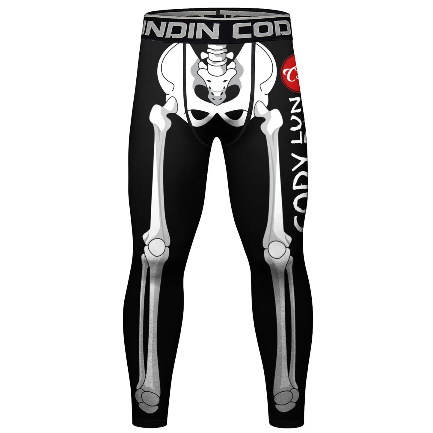 Cody Lundin MMA vêtements hommes sous-liamtion complète impression Leggings Sport Fitness Bjj Kickboxing porter MMA Compression pantalon serré Spats