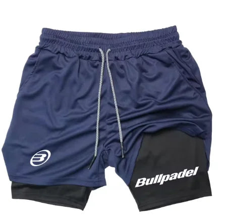 Short de sport padel pour hommes, short de tennis respirant, pantalon de badminton à séchage rapide, vêtements de sport de course en plein air, été, nouveau
