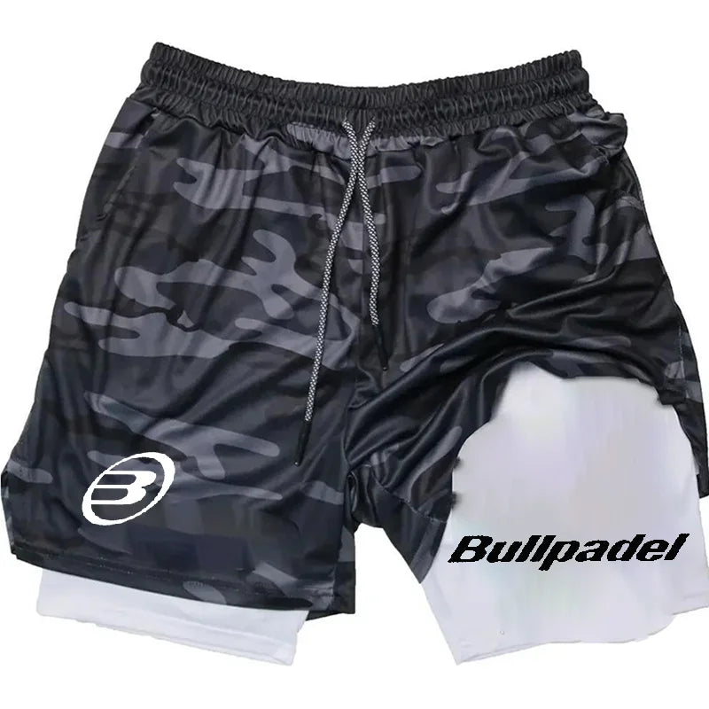 Short de sport padel pour hommes, short de tennis respirant, pantalon de badminton à séchage rapide, vêtements de sport de course en plein air, été, nouveau