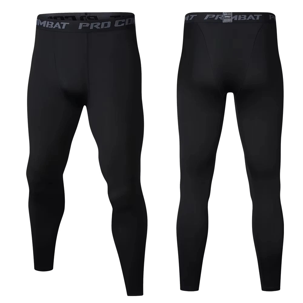 Leggings de compression haute performance pour hommes, collants d'entraînement de fitness pour une performance de fitness améliorée et un confort de course