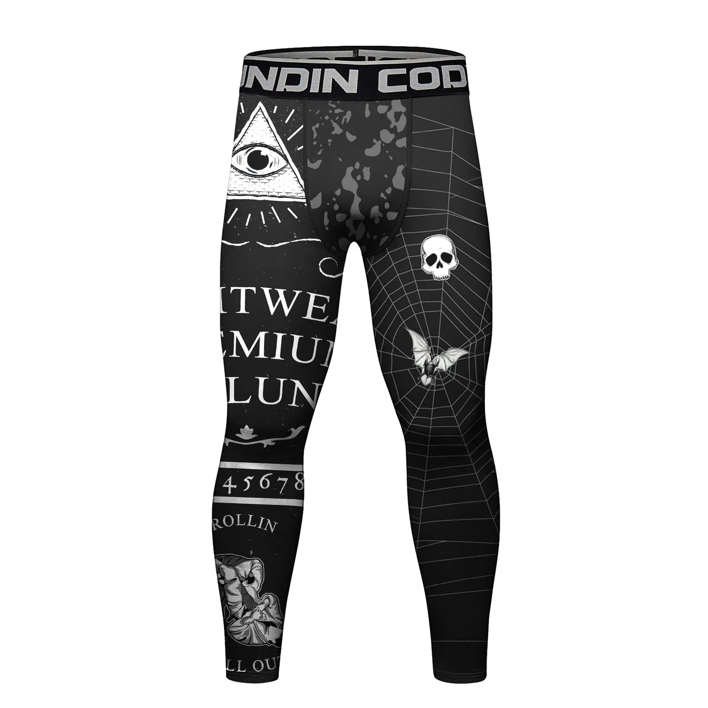 Cody Lundin MMA vêtements hommes sous-liamtion complète impression Leggings Sport Fitness Bjj Kickboxing porter MMA Compression pantalon serré Spats