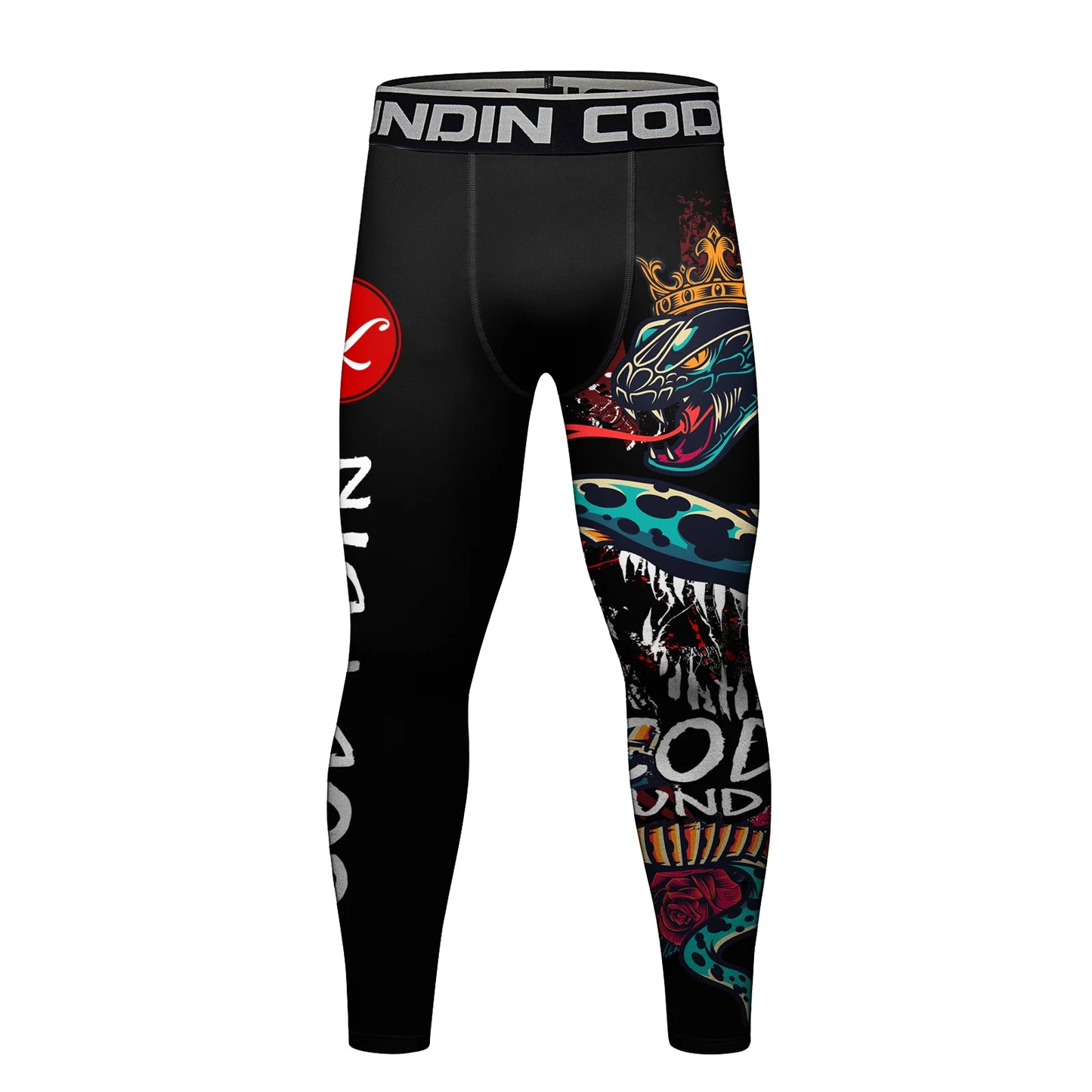 Cody Lundin MMA vêtements hommes sous-liamtion complète impression Leggings Sport Fitness Bjj Kickboxing porter MMA Compression pantalon serré Spats