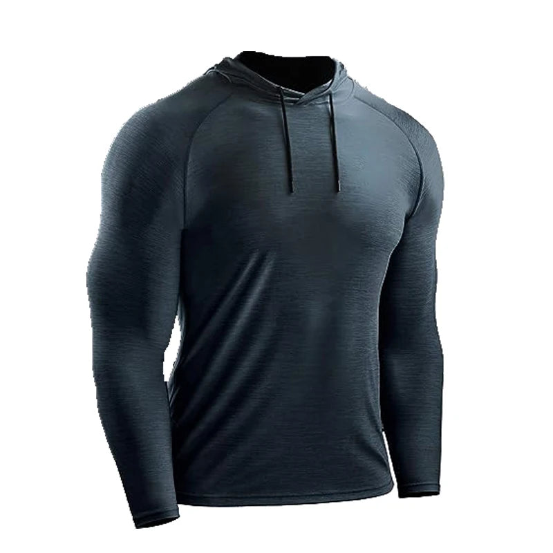 Veste à capuche de Sport pour hommes, sweat-shirt musculaire, Fitness, vêtements de Sport, pulls athlétiques, entraînement, course à pied, survêtements pour hommes