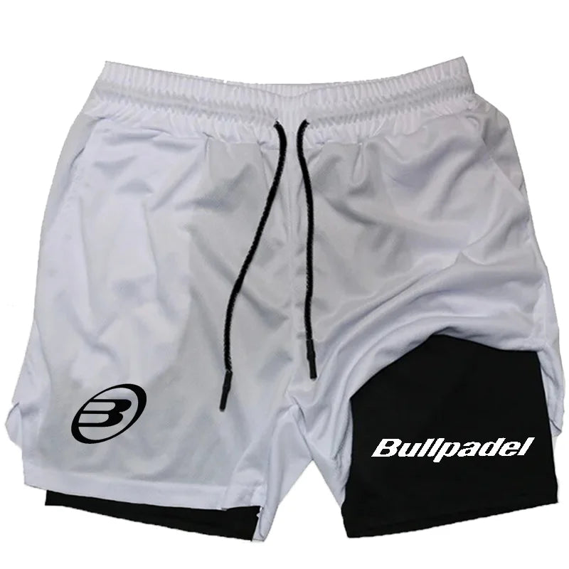 Short de sport padel pour hommes, short de tennis respirant, pantalon de badminton à séchage rapide, vêtements de sport de course en plein air, été, nouveau
