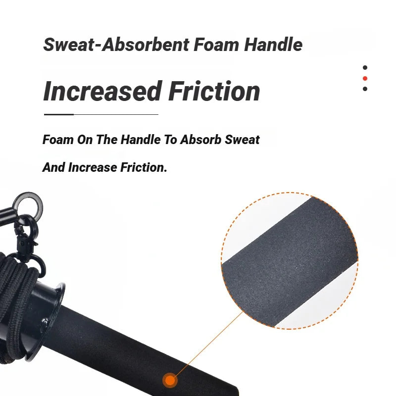 Poignet avant-bras Blaster bras musculation formateur rouleau d'exercice avec poignée équipement de Fitness maison mille livres bâton
