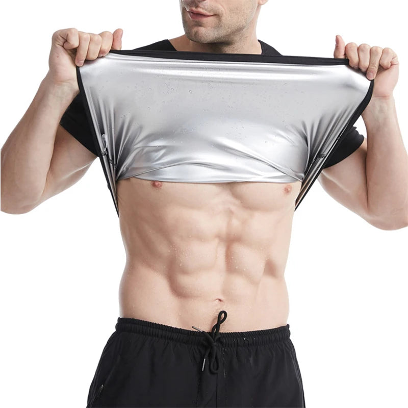 Vensslim – combinaison de Sauna pour hommes, piégeage de la chaleur, gilet d'entraînement, brûleur de graisse, amincissant, modelant le corps, débardeur, entraîneur de taille, Corset de Fitness