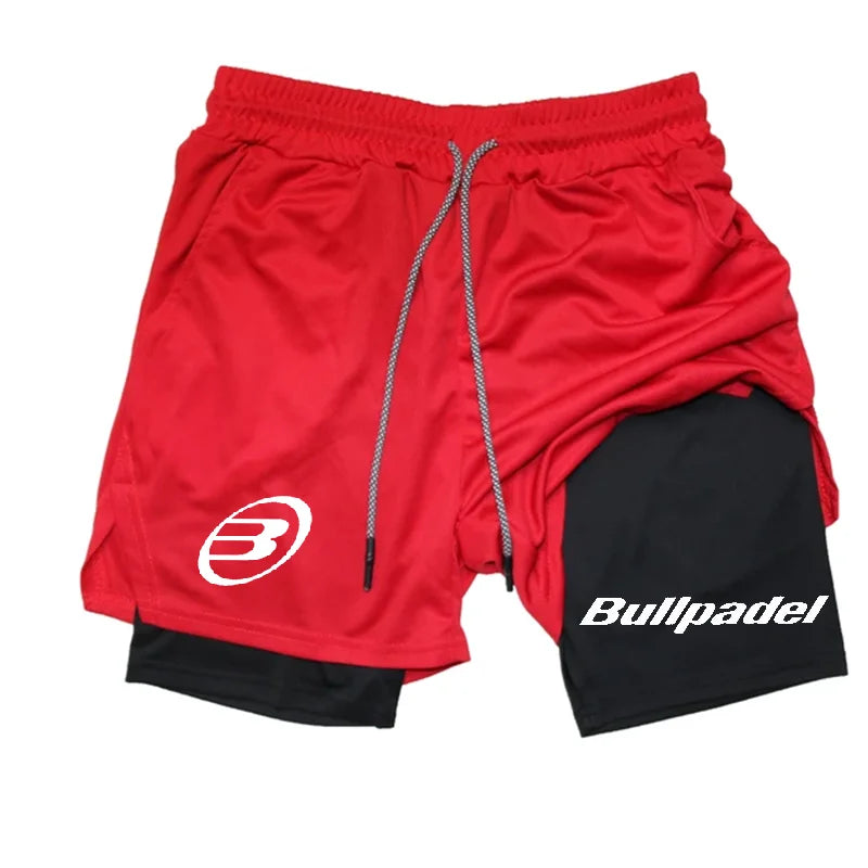 Short de sport padel pour hommes, short de tennis respirant, pantalon de badminton à séchage rapide, vêtements de sport de course en plein air, été, nouveau