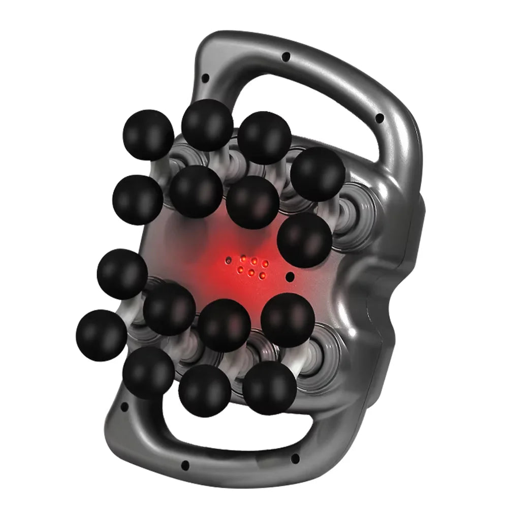 Pistolet de Massage musculaire à 16 têtes, pistolet professionnel pour le corps, les jambes, le dos, les épaules, la taille, pistolet de Massage par vibrations à haute fréquence