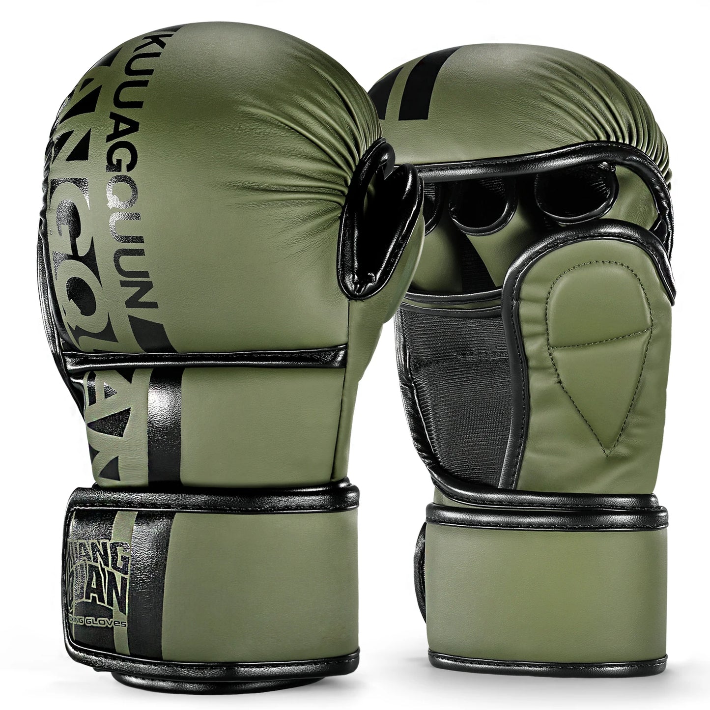 Gants MMA à paume ouverte, mitaines de Sparring et de grappin, Arts martiaux pour hommes et femmes, Sports de combat, MMA, Boxe, Muay Thai, Kickboxing