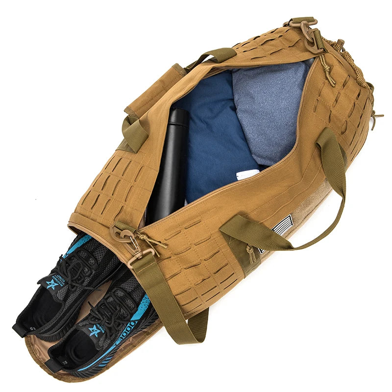 40L Sport sac de Sport tactique voyage sac polochon pour hommes survie Fitness sac polochon sac d'entraînement basket-ball week-end sac