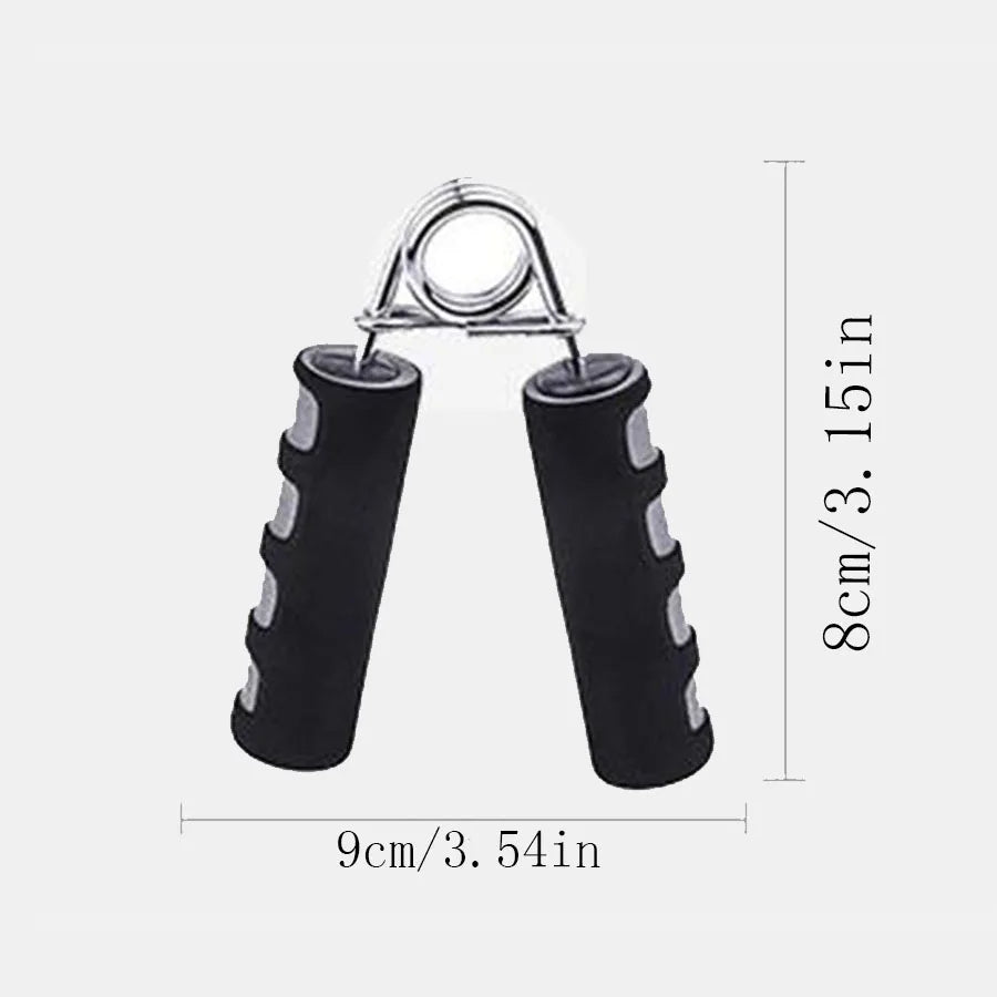 1 jeu de sept pièces de fitness, petit équipement de fitness à domicile, corde à sauter, dispositif de force de préhension, push up, roue abdominale, m