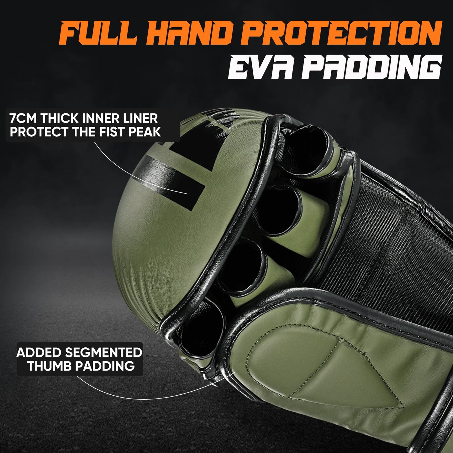 Gants MMA à paume ouverte, mitaines de Sparring et de grappin, Arts martiaux pour hommes et femmes, Sports de combat, MMA, Boxe, Muay Thai, Kickboxing