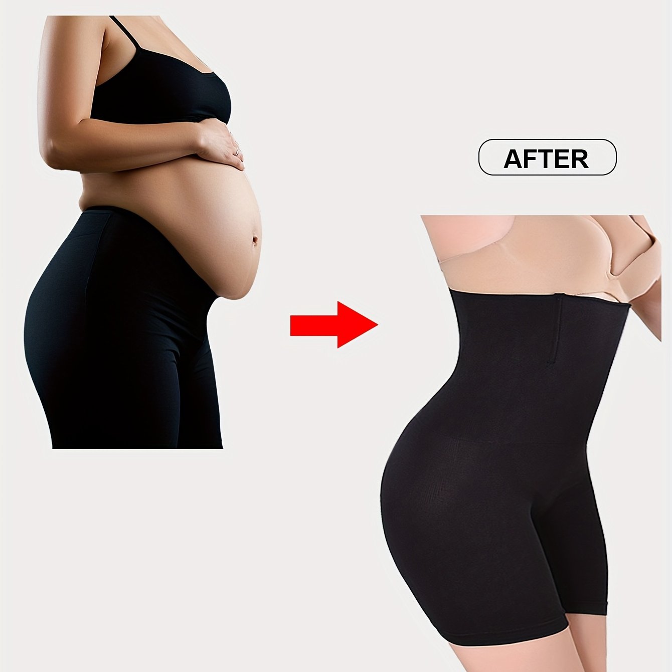 Tummy Control High Waist Sports Shorts, Waist Shaping Running Yoga Shorts, Women's Activewear Wide Waistband