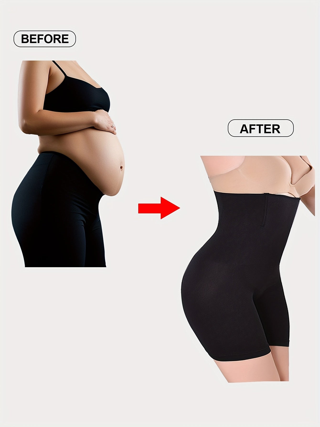Tummy Control High Waist Sports Shorts, Waist Shaping Running Yoga Shorts, Women's Activewear Wide Waistband