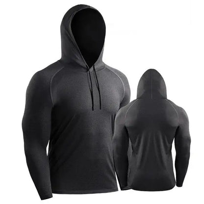 Veste à capuche de Sport pour hommes, sweat-shirt musculaire, Fitness, vêtements de Sport, pulls athlétiques, entraînement, course à pied, survêtements pour hommes
