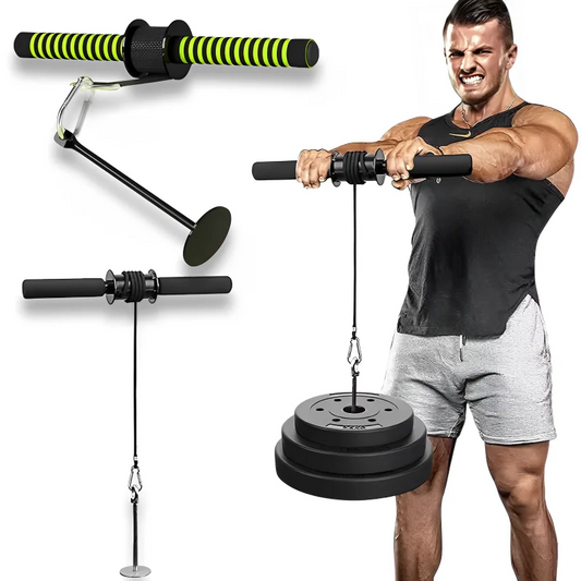 Poignet avant-bras Blaster bras musculation formateur rouleau d'exercice avec poignée équipement de Fitness maison mille livres bâton
