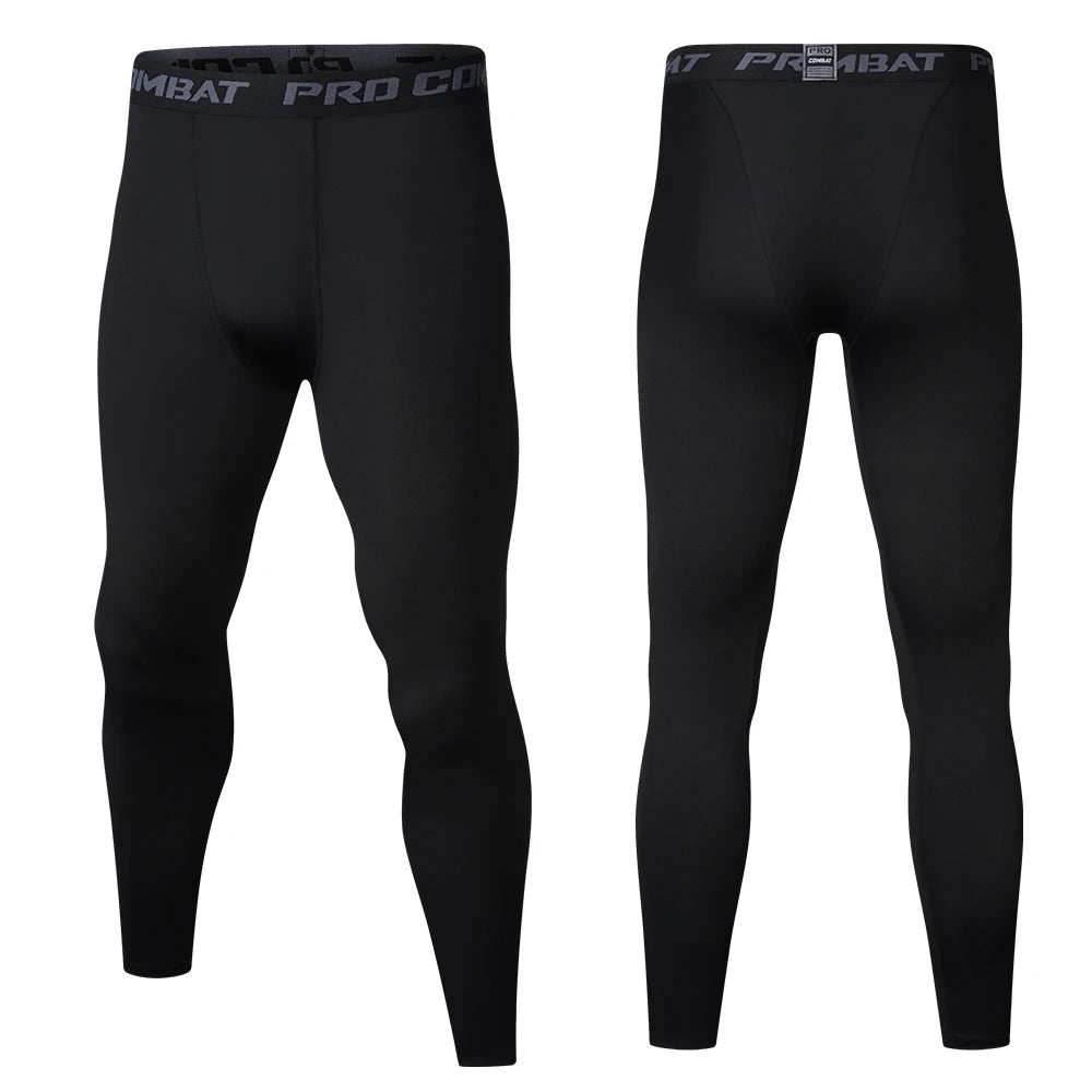 Leggings de compression haute performance pour hommes, collants d'entraînement de fitness pour une performance de fitness améliorée et un confort de course
