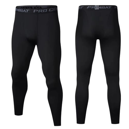 Leggings de compression haute performance pour hommes, collants d'entraînement de fitness pour une performance de fitness améliorée et un confort de course