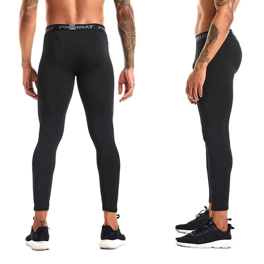 Leggings de compression haute performance pour hommes, collants d'entraînement de fitness pour une performance de fitness améliorée et un confort de course