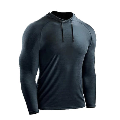 Veste à capuche de Sport pour hommes, sweat-shirt musculaire, Fitness, vêtements de Sport, pulls athlétiques, entraînement, course à pied, survêtements pour hommes