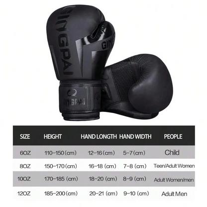 Gants de boxe pour hommes et femmes, gants de boxe pour enfants, Sanda Rotterdam ring, Muay Thai MMA, Karaté Punch Training Mitts, déclinaison De Luva DEO, 6 oz, 8 oz, 10 oz, 12oz