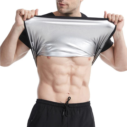 Vensslim – combinaison de Sauna pour hommes, piégeage de la chaleur, gilet d'entraînement, brûleur de graisse, amincissant, modelant le corps, débardeur, entraîneur de taille, Corset de Fitness