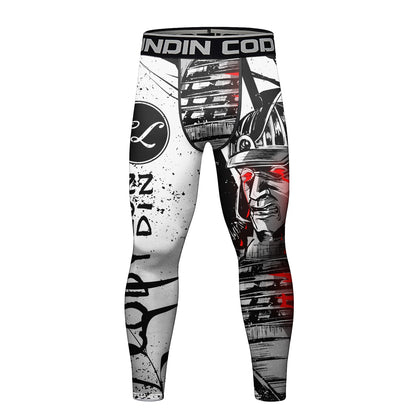 Cody Lundin MMA vêtements hommes sous-liamtion complète impression Leggings Sport Fitness Bjj Kickboxing porter MMA Compression pantalon serré Spats