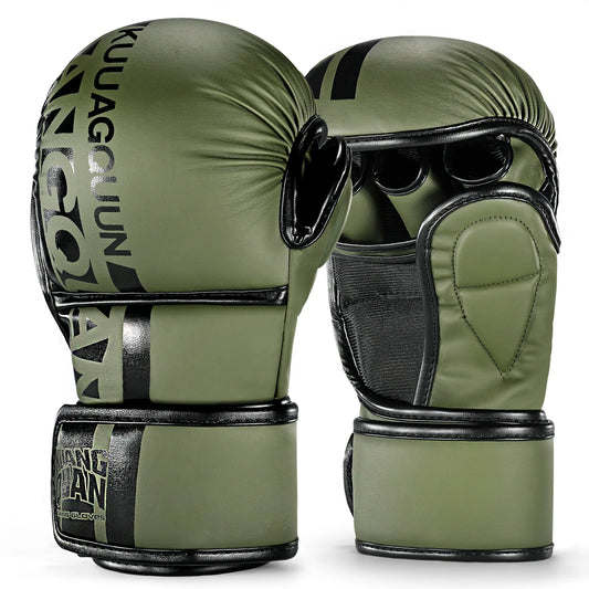 Gants MMA à paume ouverte, mitaines de Sparring et de grappin, Arts martiaux pour hommes et femmes, Sports de combat, MMA, Boxe, Muay Thai, Kickboxing