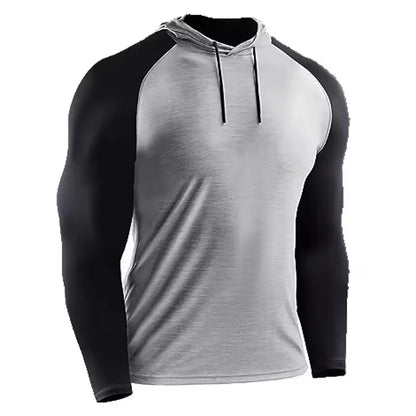 Veste à capuche de Sport pour hommes, sweat-shirt musculaire, Fitness, vêtements de Sport, pulls athlétiques, entraînement, course à pied, survêtements pour hommes