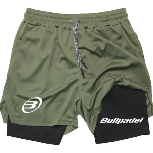 Short de sport padel pour hommes, short de tennis respirant, pantalon de badminton à séchage rapide, vêtements de sport de course en plein air, été, nouveau