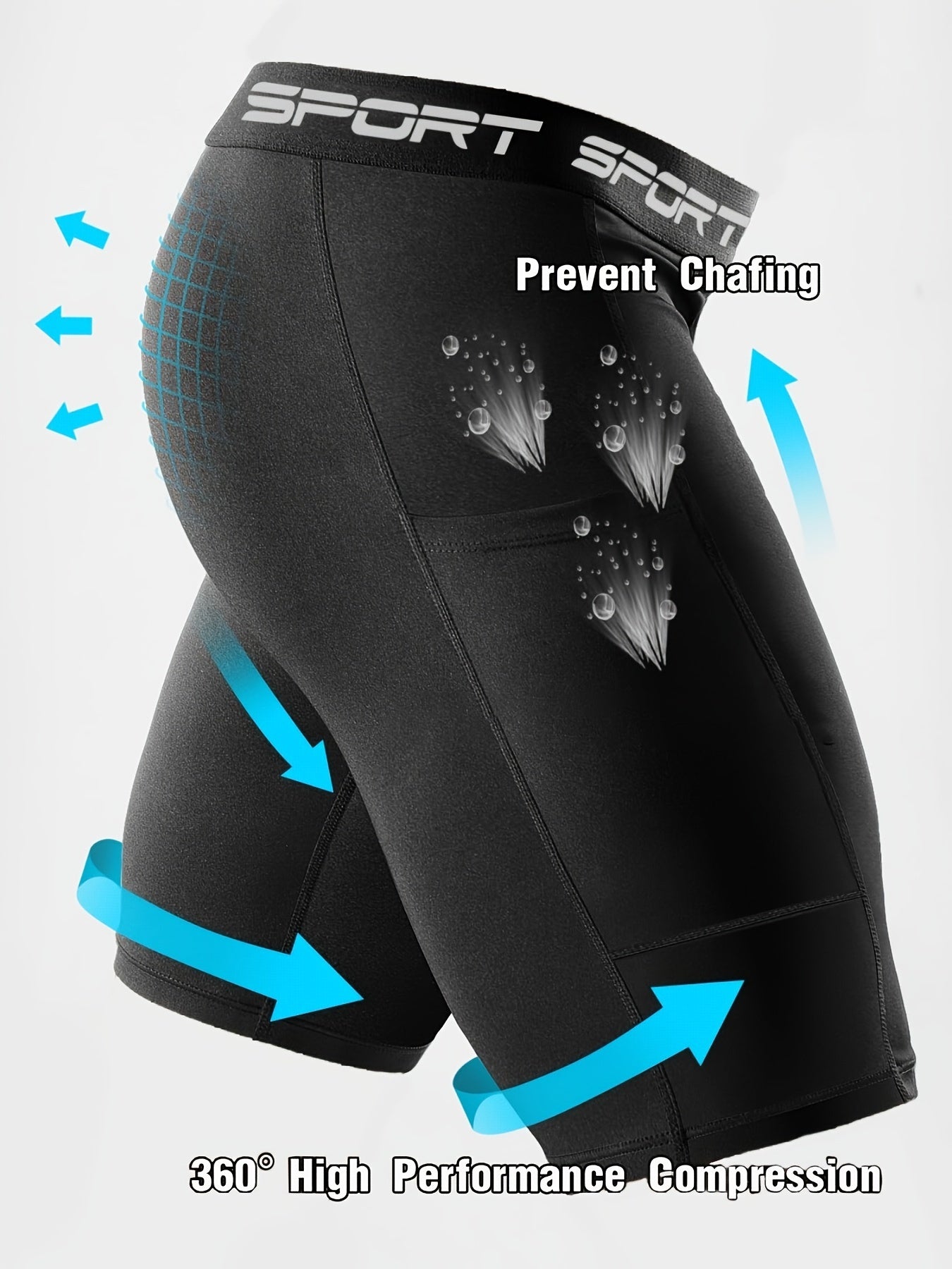 Breathable Men'S Training Shorts 3-Pack - SPORT KING Stretch Gym Shorts W/Phone Pockets | Quick-Dry Running Basketball Swim Trunks for Men